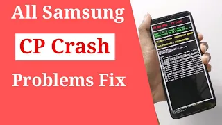 Samsung A03s  Upload Mode Cp Crash All Model Solution