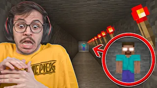 واجهت هيرو براين في ماين كرافت !  - Herobrine