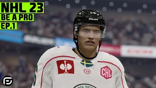 NHL 23 Be A Pro - LET'S GET THIS STARTED! Ep.1