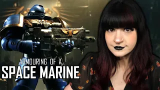 The Armouring of a Space Marine | Girls React