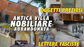 CI SONO OGGETTI PREZIOSI IN QUESTA VILLA NOBILIARE ABBANDONATA SCOPERTA INCREDIBILMENTE PER CASO!