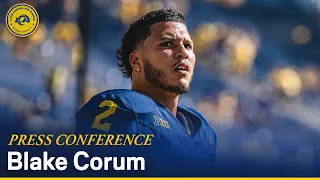 Blake Corum On Being Drafted To The Rams & What He Looks To Add To The Running Back Corps