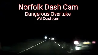 Dangerous Overtaking in Wet/Greasy Conditions | UK Dash Cam | Idiot Drivers | Dangerous Driving |