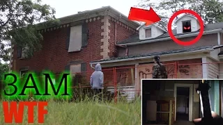 SNEAKING INTO A DEMON HAUNTED HOUSE AT 3AM (WTF) (We found this...)