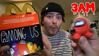 DO NOT ORDER AMONG US HAPPY MEAL FROM MCDONALDS AT 3 AM!! (IMPOSTOR CAME AFTER US)