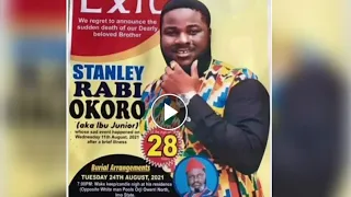 NOLLYWOOD ACTOR STANLEY RABBI OKORO FUNERAL