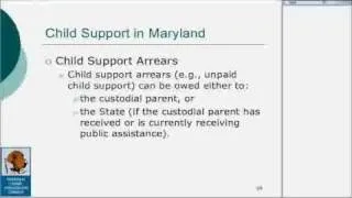 Child Support and Reentry
