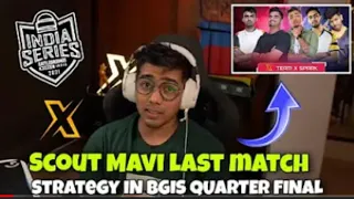 Scout And Aman React On Tx After Qualified 🔥| Scout Mavi Last Match Strategy in BGIS Quarter Final 😮