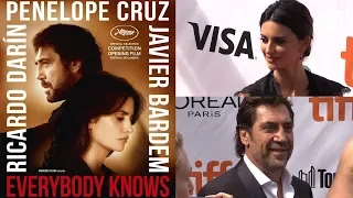 Penelope Cruz & Javier Bardem on their on-screen troubles in Everybody Knows - TIFF PRemiere