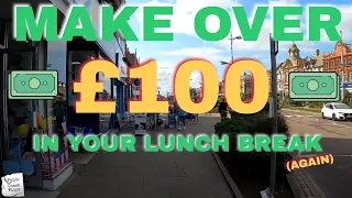 Make over £100 in your LUNCH BREAK! 60 minute charity shop run - Selling on Ebay - UK Reseller