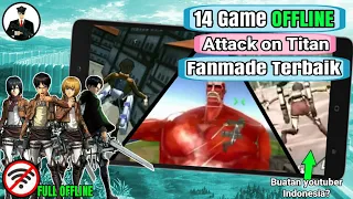 14 Game Offline attack on titan Fanmade terbaik