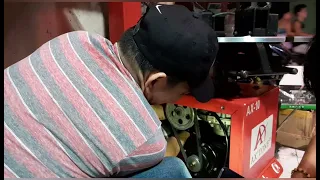 FIXING TIRE CHANGER MACHINE.