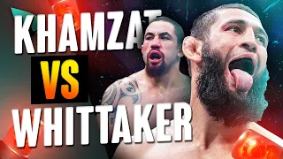 Khamzat Chimaev vs Robert Whittaker : OFFICIEL