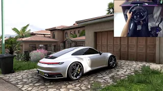 Porsche 911 Carrera S - Forza Horizon 5 gameplay | Logitech g920