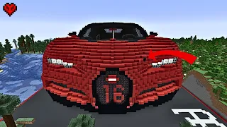 I Built A Supercar In Minecraft