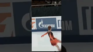 Russian girl Olympic skater Wait for it 😍🥵 #shorts subscribe please 🙏