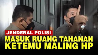 Masuk Ruang Tahanan, Begini Percakapan Jenderal Polisi dengan Maling dan Begal