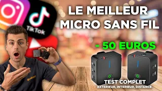 Le MEILLEUR MICRO sans fil et PAS CHER pour TIKTOK YOUTUBE INSTAGRAM