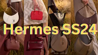 HERMES SPRING SUMMER 2024 RECAP || Hermes SS24 RTW, Shoulder Birkin, Mini Arcon || Haya Glamazon