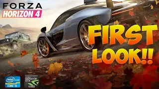 *NEW* Forza Horizon 4 Gameplay | Core i5 3470 | GTX 1050 2GB | by GamZee