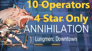 Annihilation 3 - Low Rarity Clear - Only 10 Operators