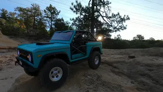 Scx10iii Bronco First Run after Mods!?