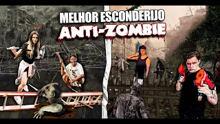 QUEM FIZER O MELHOR ESCONDERIJO ANTI-ZUMBI VENCE!!!