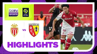 Monaco v Lens | Ligue 1 23/24 Match Highlights