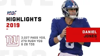 Daniel Jones Full Rookie Season Highlights | NFL 2019