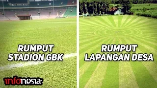 No.1 GA NYANGKA! 4 Lapangan Desa di Indonesia Yang Rumputnya Mirip Lapangan Bola di Eropa