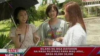 SONA: Bilang ng mga dayuhan na nasa Pilipinas para mag-aral, nasa 40,000-50,000