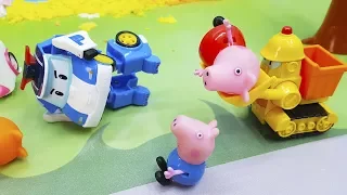 Робокар Полли. Детские мультики про машинки - Робокар помогает своим друзьям.