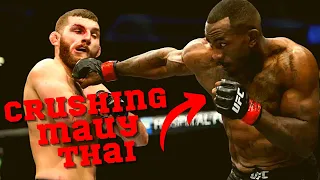 Khalil Roundtree DEVERSTATING MUAY THAI Training to WIN!