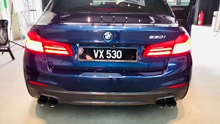 BMW 530I custom exhaust