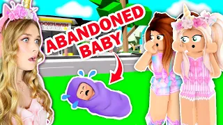 WE FOUND AN ABANDONED BABY IN BROOKHAVEN! (ROBLOX)