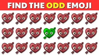 FIND THE ODD EMOJI OUT #071  | Odd One Out Puzzle | Find The Odd Emoji Quizzes