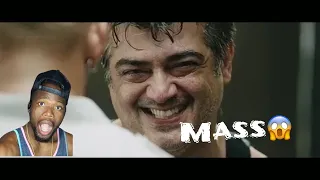 Vedalam Ajith Tranfomation Scene | Thala Ajith Best Scene From Vedalam (REACTION)