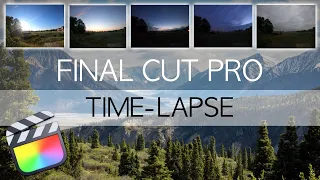 How To Create TimeLapse Video in Final Cut Pro from Photos (Tutorial uses GoPro Photos)