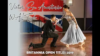 Britannia Open Titles 2019 - Victor & Anastastia, Waltz