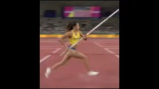 Angelica Bengtsson is a stunning pole vaulter and a champion #shorts