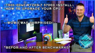 HP Pavilion TG01-0023w 0030 0040 Ryzen 7 3700X How to Upgrade the CPU and Is it Worth it