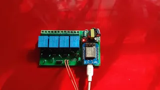 Wifi Configuration of 4 channel wifi relay board