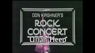 Uriah Heep 1974 At Don Kirshner's Rock Concert. VHSRip. Audio remastered.