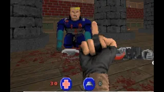 Brutal Wolfenstein 3D - Hans Grosse (First Boss)