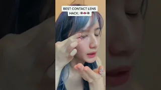 Best Contact Lens Hack 😲🤯 | TikTok Compilation #short