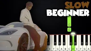 See You Again - Wiz Khalifa | SLOW BEGINNER PIANO TUTORIAL + SHEET MUSIC by Betacustic