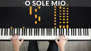 O Sole Mio - Luciano Pavarotti | Tutorial of my Piano Cover