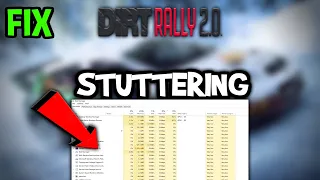 Dirt Rally 2  – How to Fix Fps Drops & Stuttering – Complete Tutorial