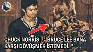 Chuck Norris; Bruce Lee bana karşı dövüşmek istememişti! 1972 Roma
