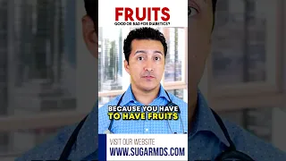 YOU CAN EAT FRUITS even if you have DIABETES! *Here is why*